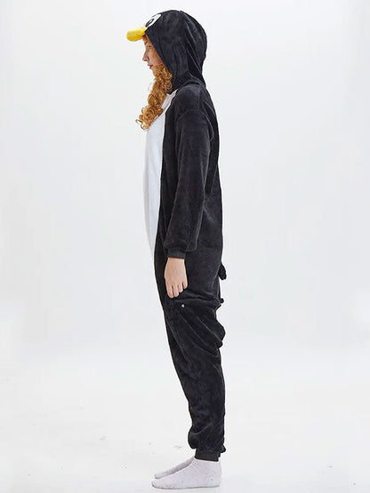 Combinaison Pyjama Pour Femme "Penguin Noir"