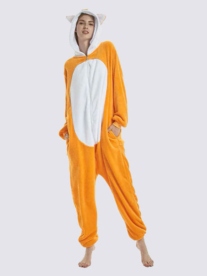 Combinaison Pyjama Pour Femme "Renard Mignon"