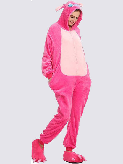 Combinaison Pyjama Pour Femme "Stitch Rose"
