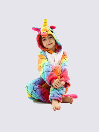 Combinaison Pyjama Pour Fille "Arc-en-Ciel"