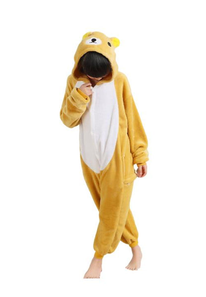 combinaison pyjama fille ours