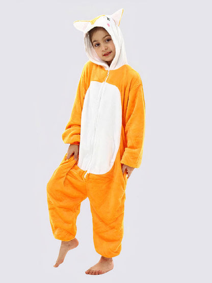 Combinaison Pyjama Pour Fille "Renard Mignon"