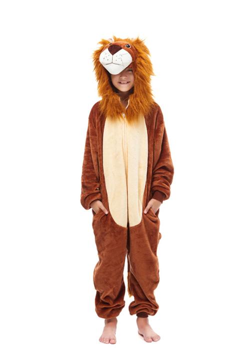 combinaison pyjama garçon lion