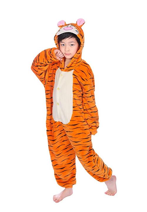 combinaison pyjama garçon tigre