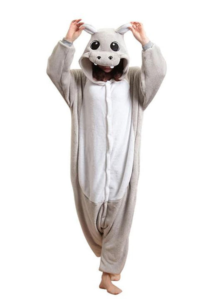 combinaison pyjama hippopotame