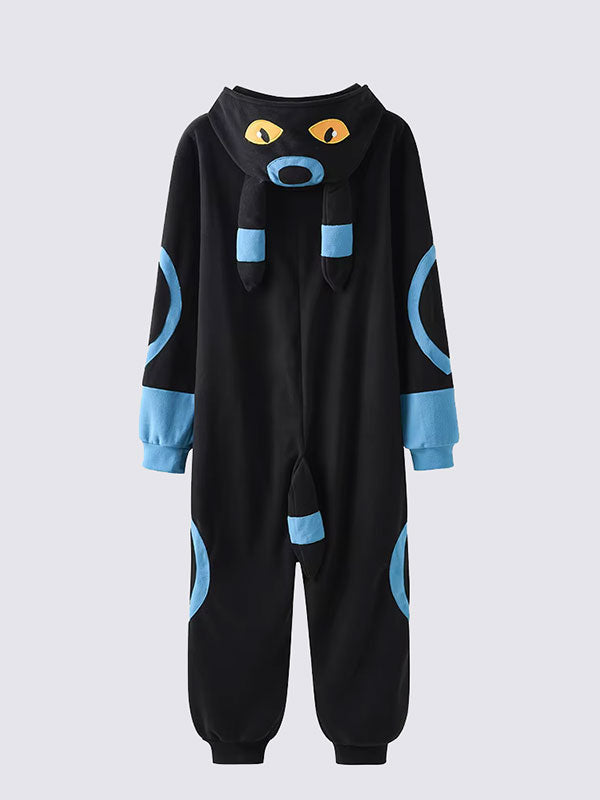 Combinaison Pyjama Pour Homme "Chat Nocturne Bleu"