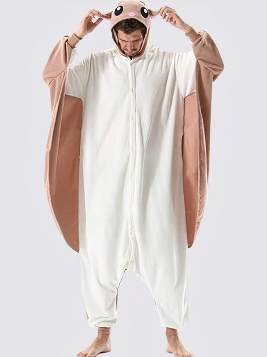 Combinaison Pyjama Pour Homme "Écureuil-Volant"