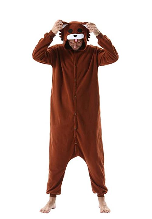 combinaison pyjama homme ours