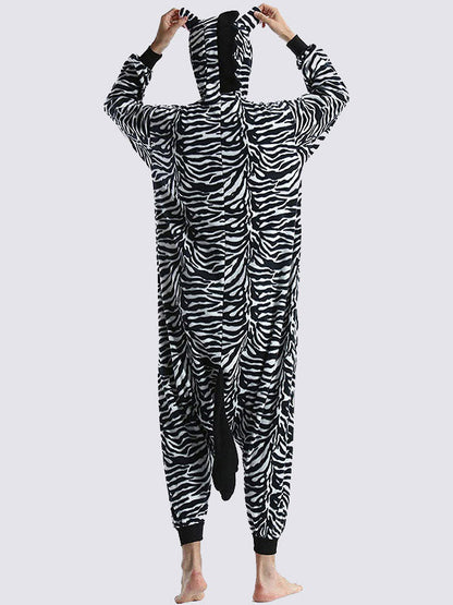 Combinaison Pyjama Homme "Zèbre"
