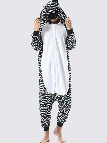 Combinaison Pyjama Pour Homme "Zèbre" | Pyjama Shop