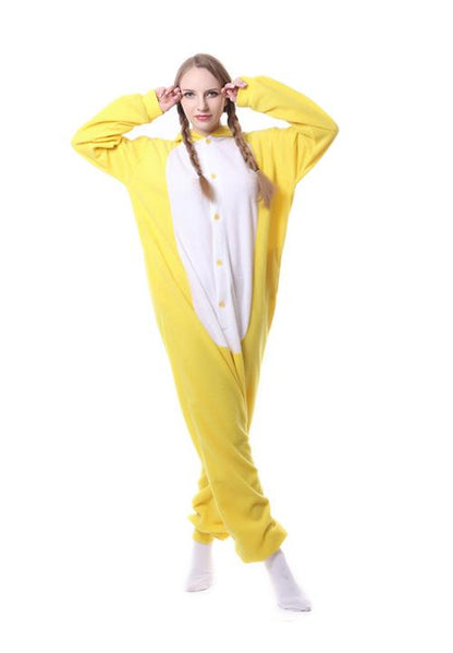 Combinaison Pyjama Lapin Jaune