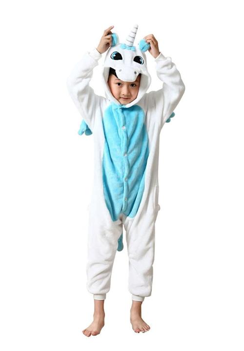 combinaison pyjama licorne avec des ailes