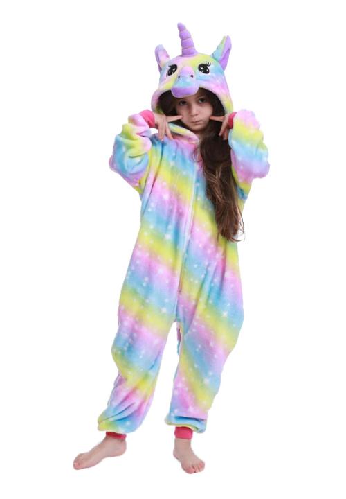 combinaison pyjama fille licorne