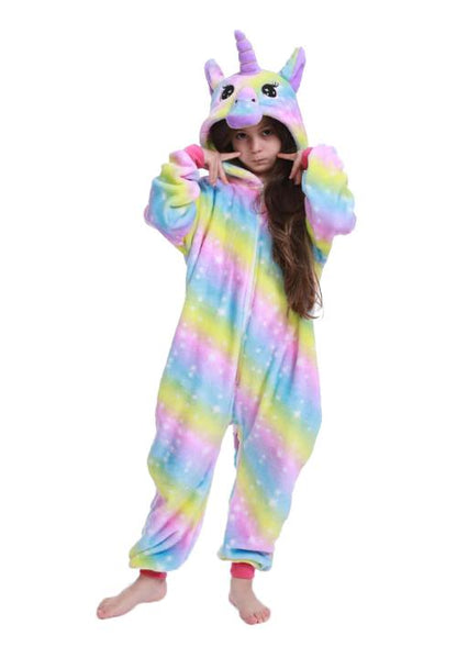 combinaison pyjama fille licorne