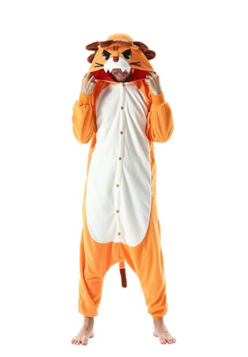 combinaison pyjama lion homme