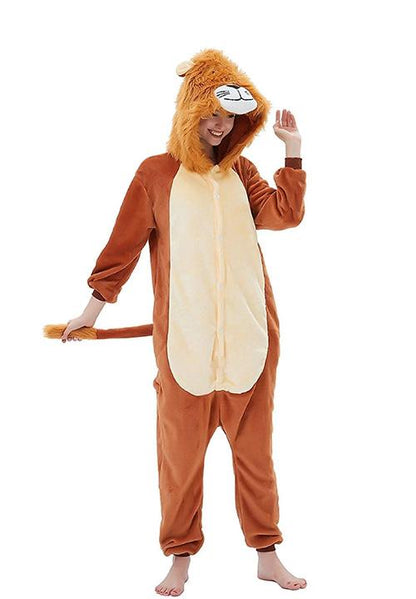 combinaison pyjama lion