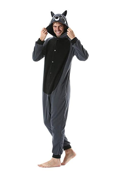 combinaison pyjama noir