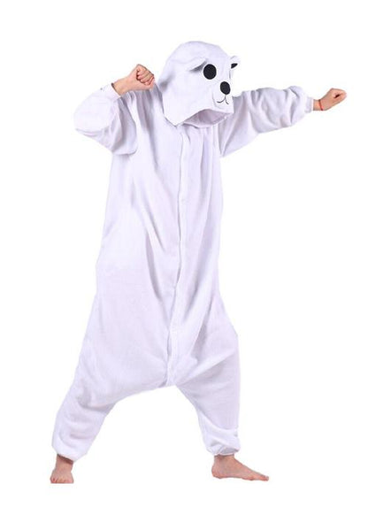 Combinaison Pyjama Ours Blanc