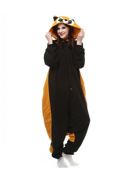 combinaison pyjama panda roux