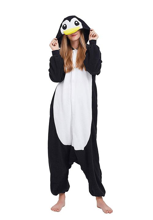 combinaison pyjama pingouin femme