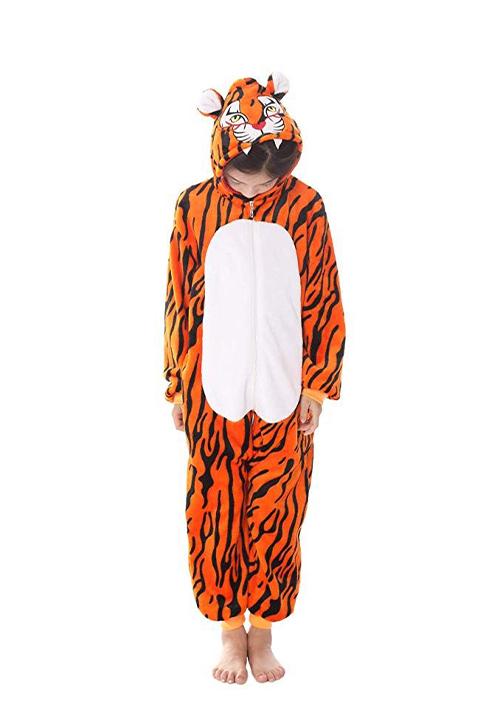 combinaison tigre fille