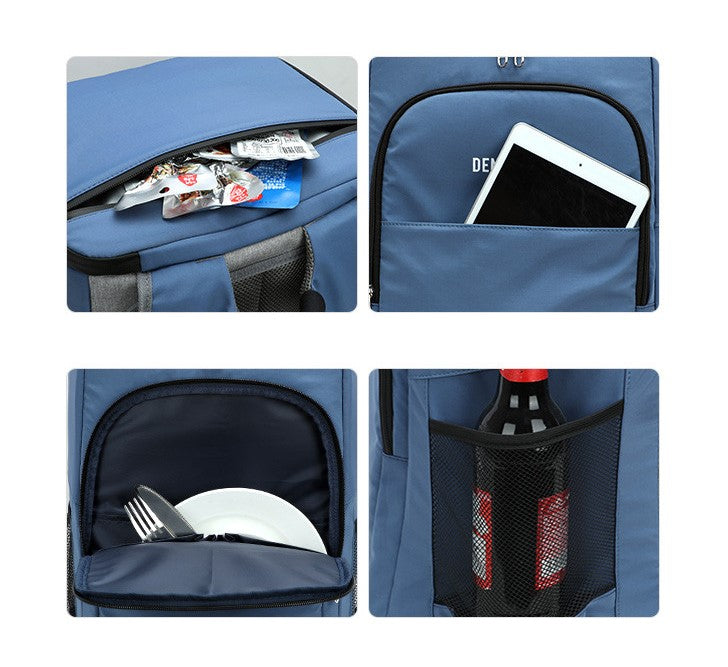 Sac à Dos Réfrigérant Rouge