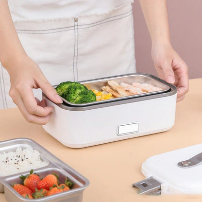 Lunch Box Chauffante Blanche