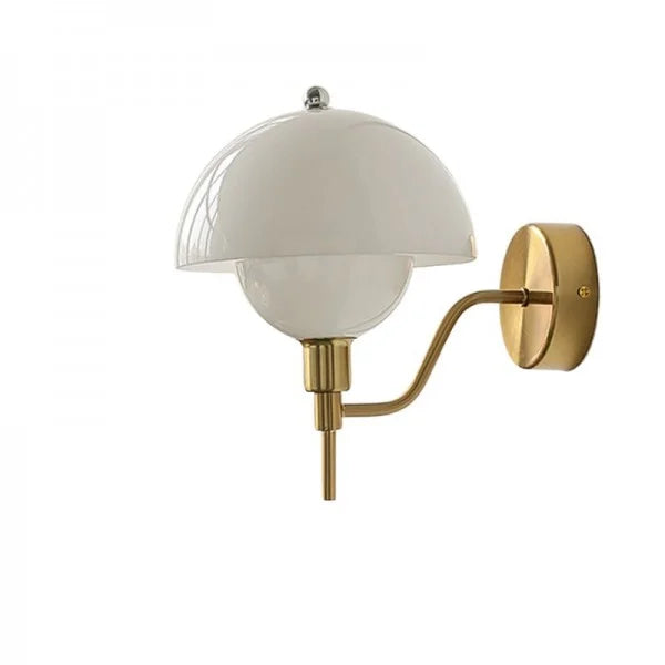 Applique Murale Design Champignon Crème – Élégance Naturelle et Ambiance Chaleureuse