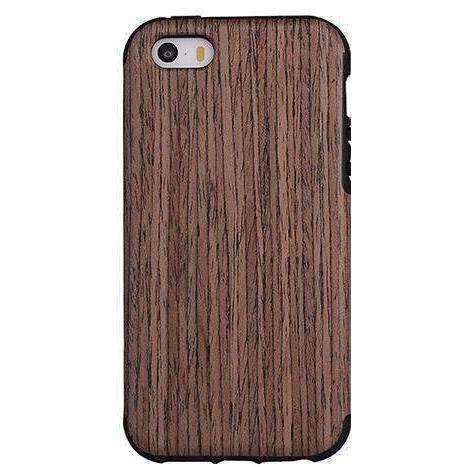 Coque en bois - Real 5/5S / Marron