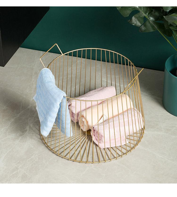 Corbeille à Linge en Métal Design Sirkel