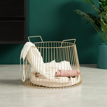 Corbeille à Linge en Métal Design Sirkel