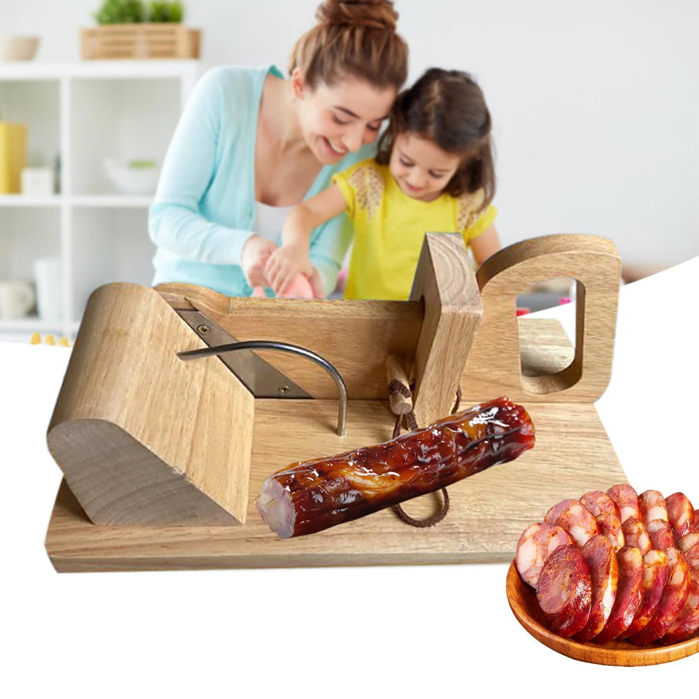 Coupe Saucisson en Bois