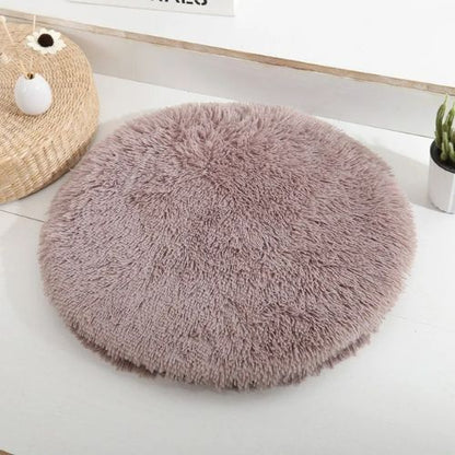 coussin à chat rond doux - Happy minet