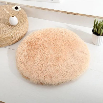 coussin à chat rond doux - Happy minet