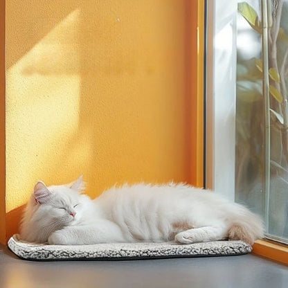 coussin chauffant chat doux