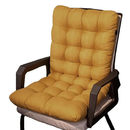 Coussin deperlant jaune pour fauteuil