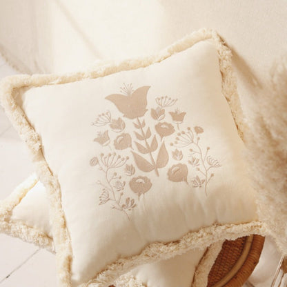 Coussin Bohème avec Broderie