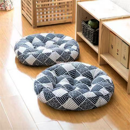 Coussin japonais rond