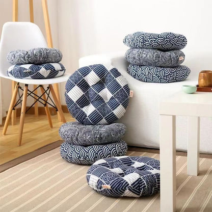Coussin japonais rond