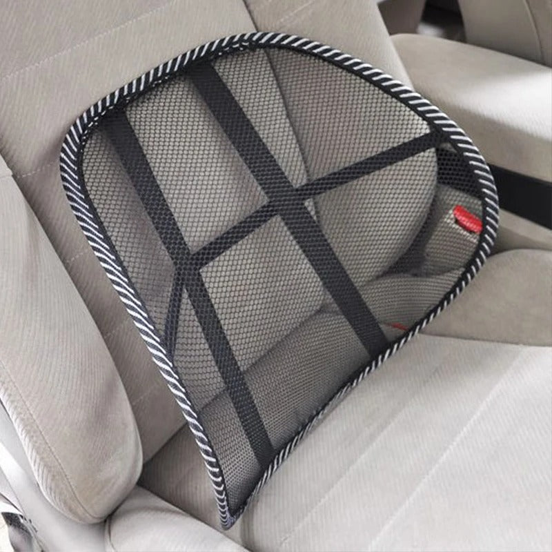 Coussin lombaire pour voiture maillé