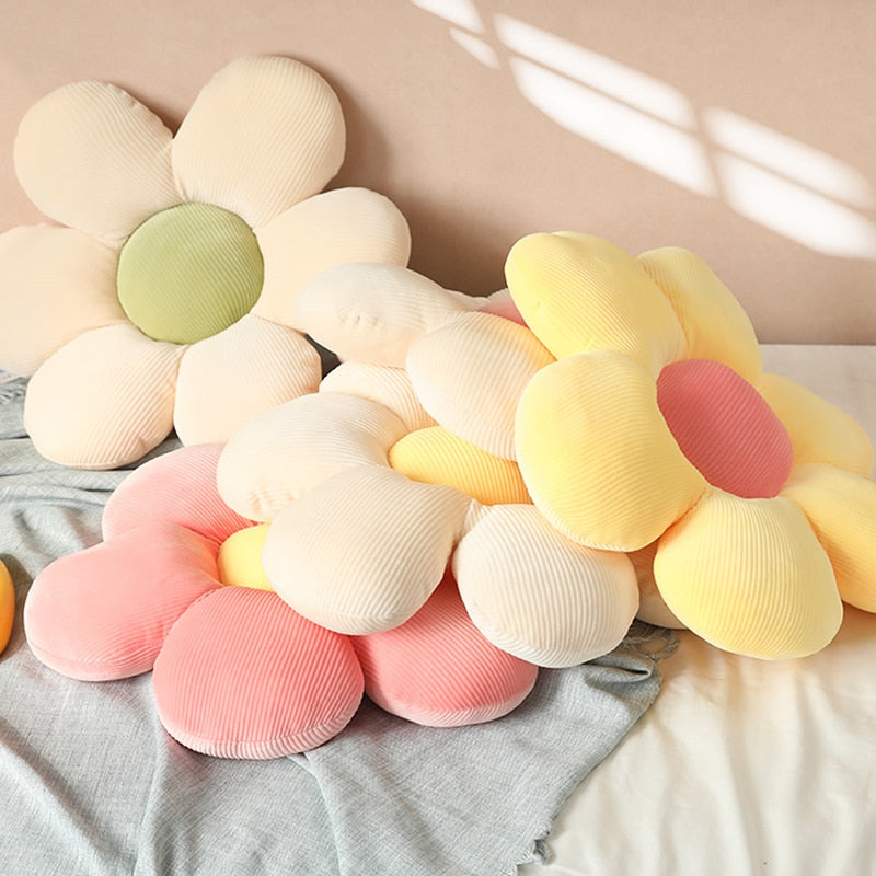 Coussin Pétale Fleur Coloré