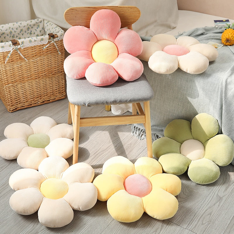 Coussin Pétale Fleur Coloré