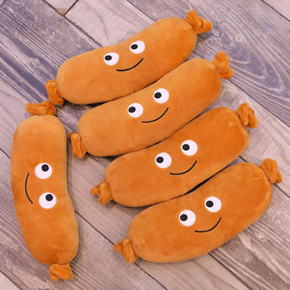 Coussin Saucisse Doux et Amusant