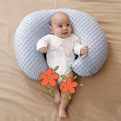 Coussin d'allaitement en forme de croissant de lune