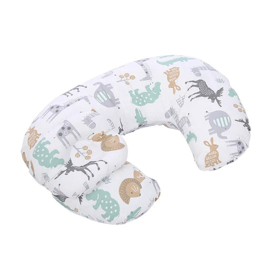 Coussin d'allaitement avec des motifs d'animaux