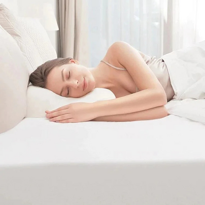 Coussin anti ronflement blanc à mémoire de forme
