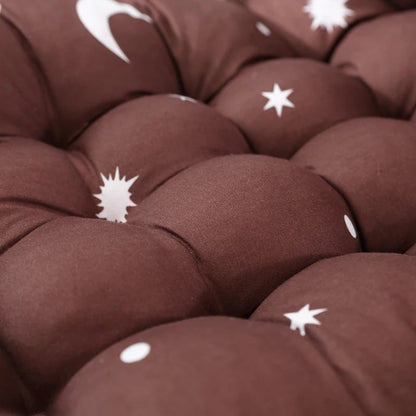 Coussin bain de soleil imperméable et marron