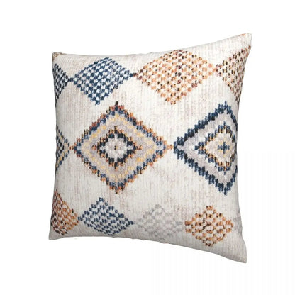 Coussin berbere maroc avec motifs à losanges