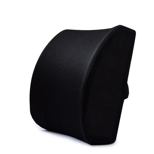 Coussin pour le dos canapé avec une sangle d'attache ici sur un fond blanc.