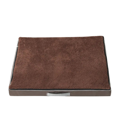 Coussin mémoire de forme chien avec une housse lavable